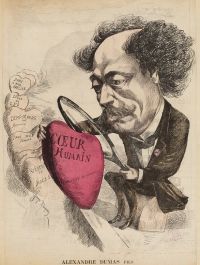 La Chronique illustrée, « Alexandre Dumas fils », Georges Marquet (dessinateur), n°33, troisième année, 17 au 24 décembre 1871